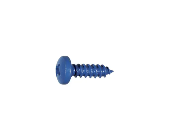 VITI FISSAGGIO TARGHE BLU 4.5 X 18