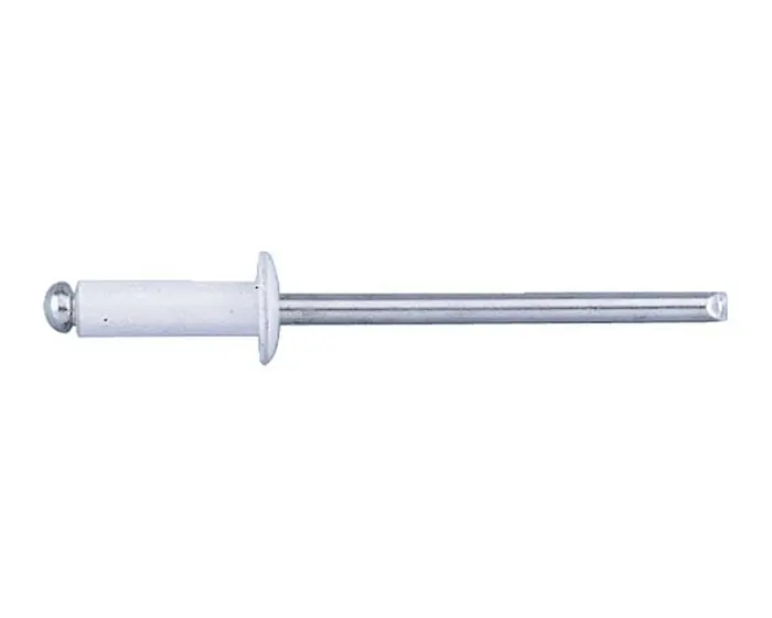 RIVETTO FISS.TARGA BIAN.4,8X14