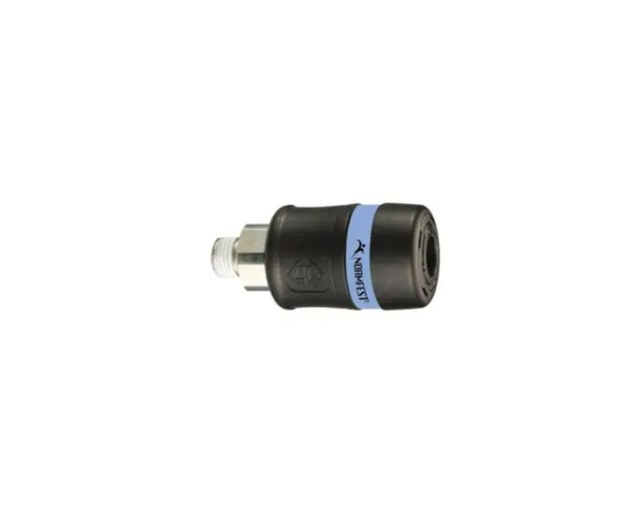 RACCORDO SICUREZZ.MASCHIO 1/4"