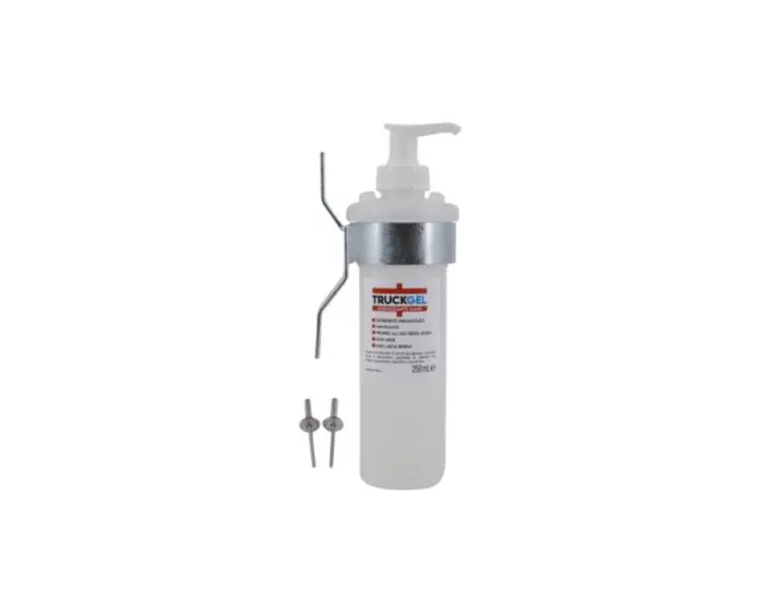 KIT PORTASAPONE VERT. CON GEL IGIENIZ.