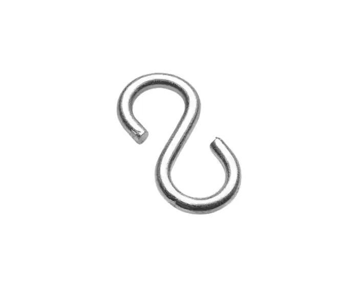 GANCIO A "S" ZINCATO 4.2X45MM