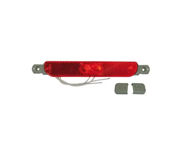 FANALE LAT. LED ROSSO ADES. 14
