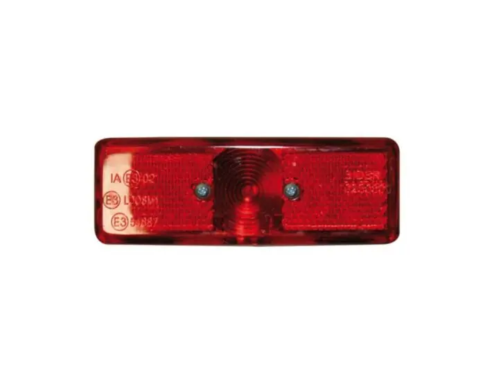 LUCE INGOMBRO A LAMPADA ROSSO C/VITI