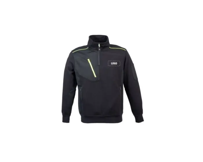 FELPA DOLOMITI NERA TG.S