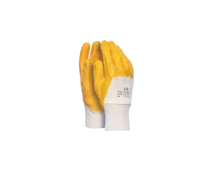 GUANTI IMPREGNATI IN NITRILE GIALLO