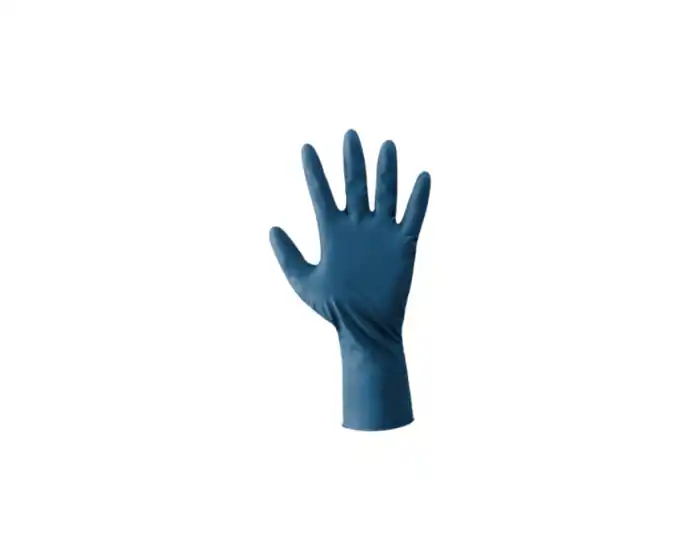 GUANTI MONOUSO LATTICE BLU PLUS