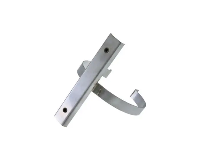 PORTACARTELLO INOX PER TUBO BIG