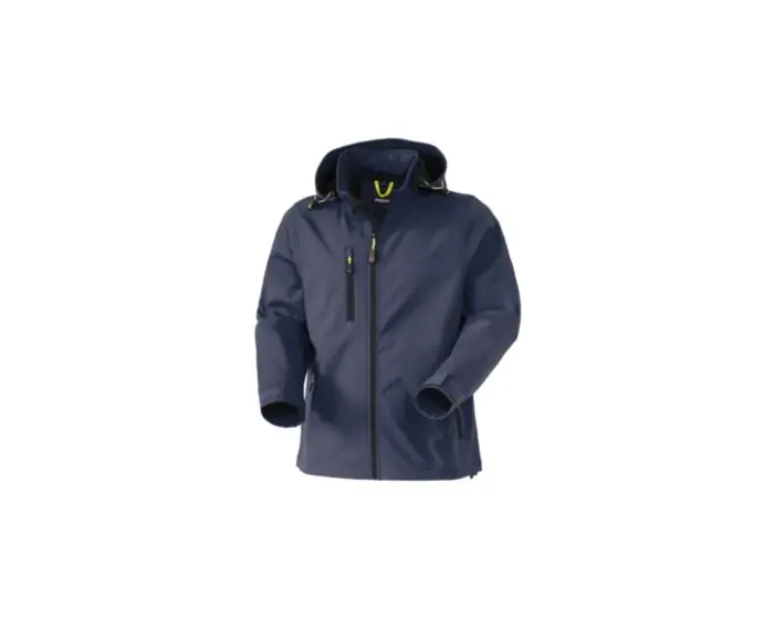 GIACCA SOFT.RIGA BLU TG. XL
