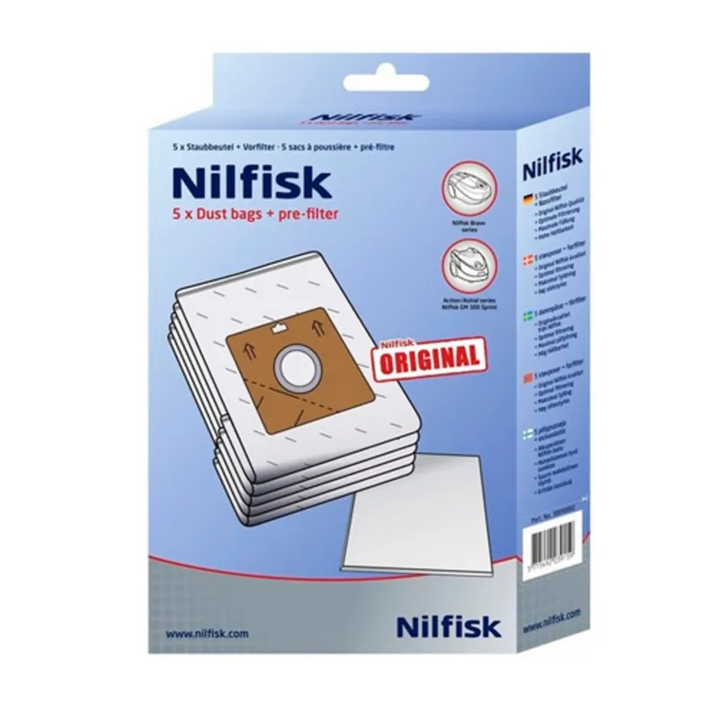 Nilfisk Sacchetto aspirapolvere Bravo - Action - Astral 30050002