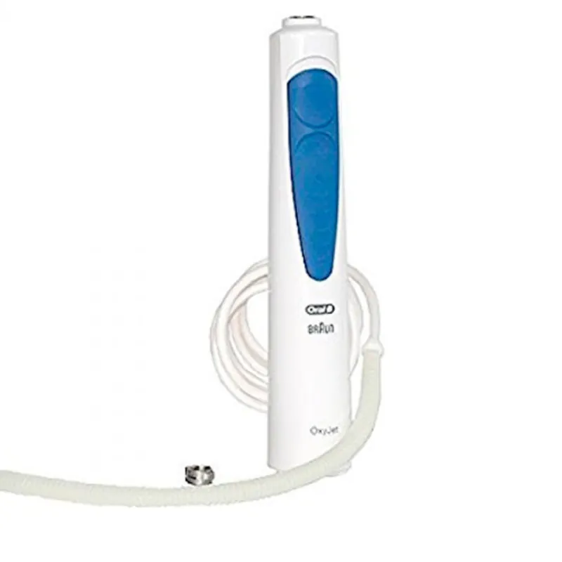 Manico per spazzolino da denti Braun Oral B Oxyjet Irrigator blu e bianco 81626031
