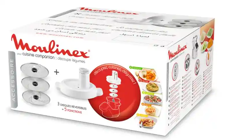 Accessorio taglierina robot da cucina Moulinex Cuisine Companion HF800