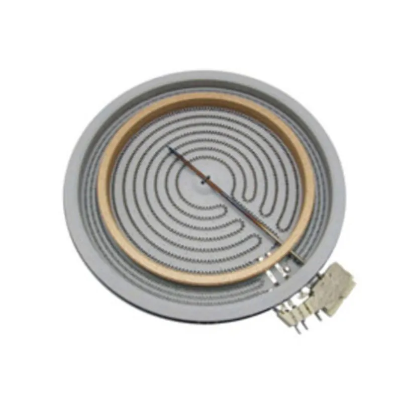 Piastra riscaldante in vetroceramica doppia universale da 300/220 mm.