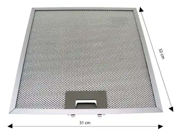 Filtro metallico per cappa 32 x 31 cm Aspes, Edesa ATL000036