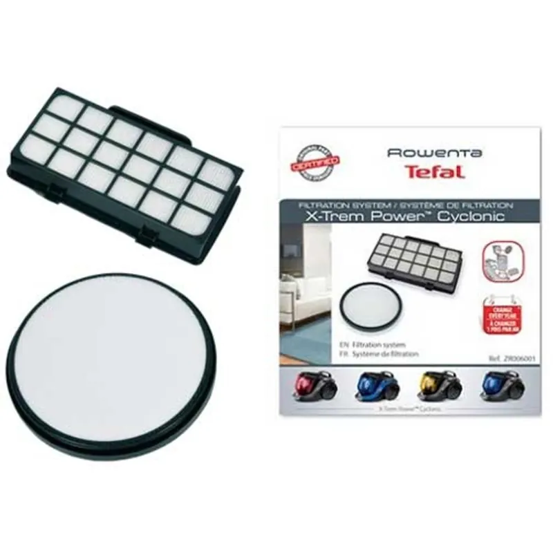 Kit filtro aspirapolvere Rowenta X Trem Power Cyclonic ZR006001