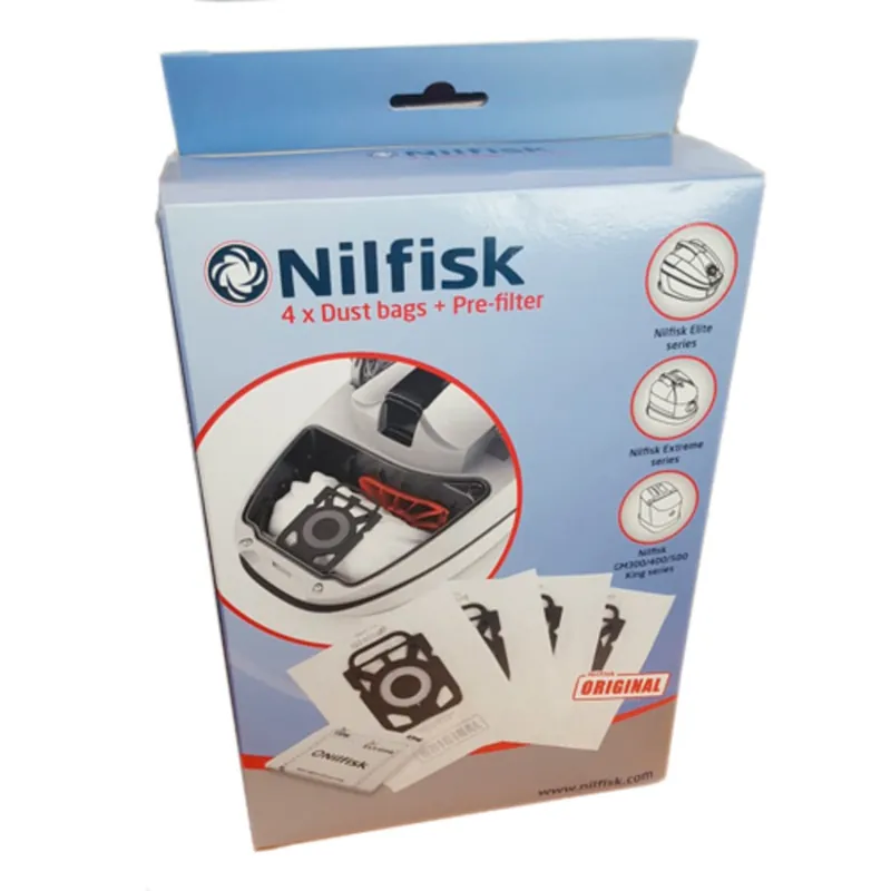 Nilfisk Sacchetti aspirapolvere King - Elite - Extreme 107412688