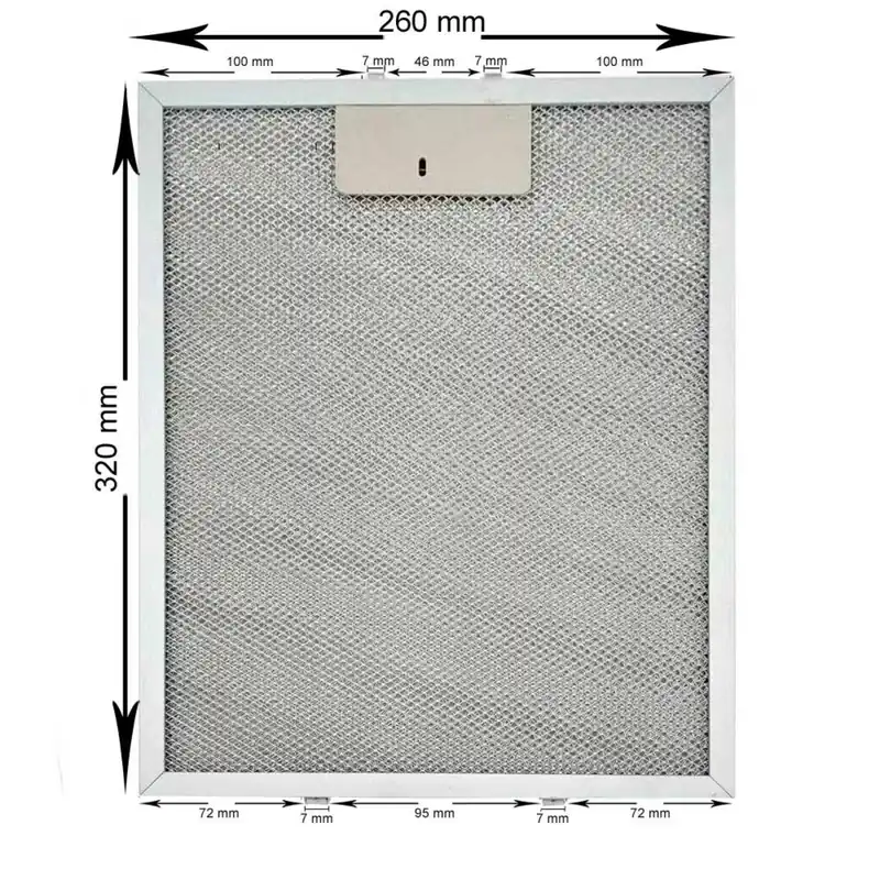 Filtro cappa Teka DE60 40472918 260x320