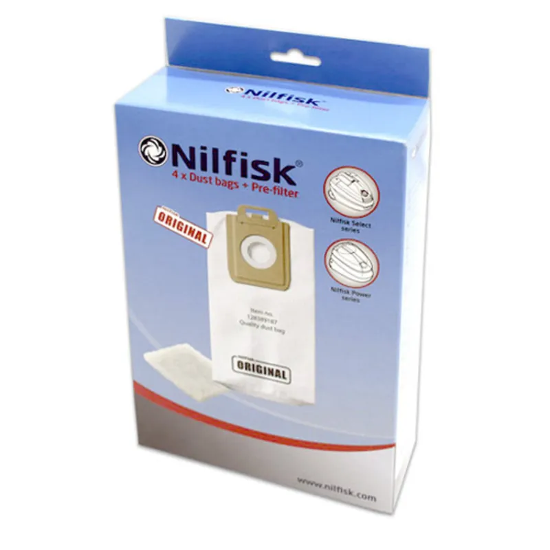 Nilfisk Sacchetto aspirapolvere Power - Select 4 unità 128389187
