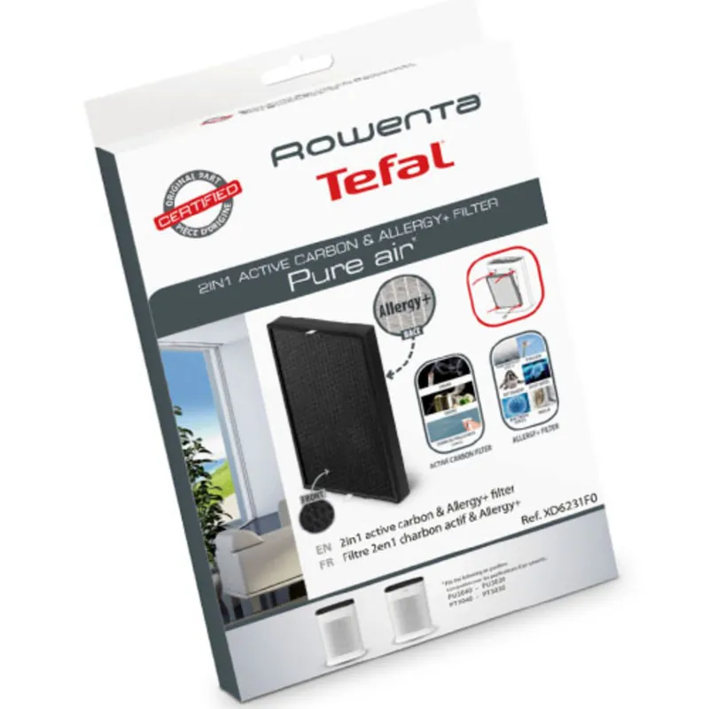 Filtro per purificatore d‘aria Pure Air Rowenta XD6231F0