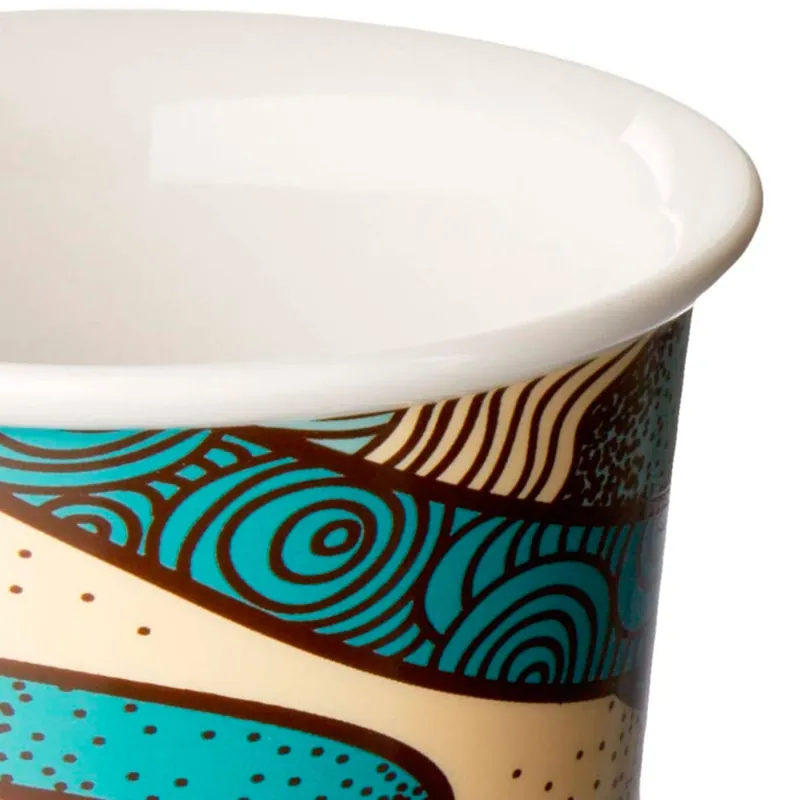 DeLonghi tazza termica in ceramica con coperchio in silicone 300 ml DLSC055