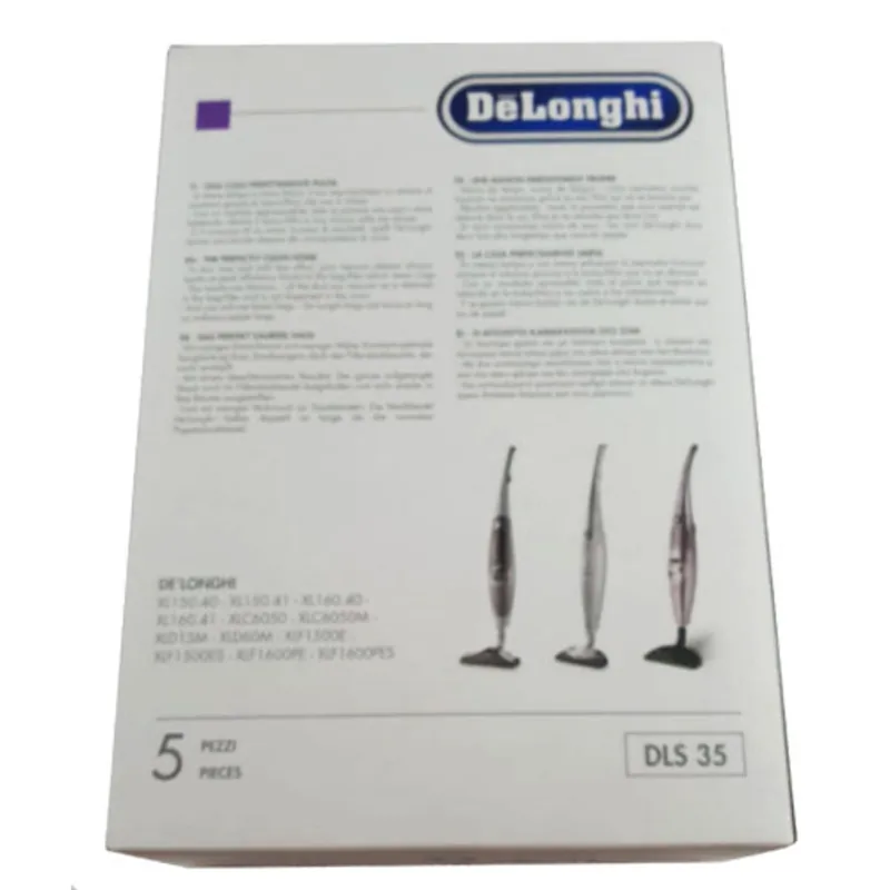 DeLonghi 5 Sacchetti aspirapolvere Colombina DLS35 5519210141