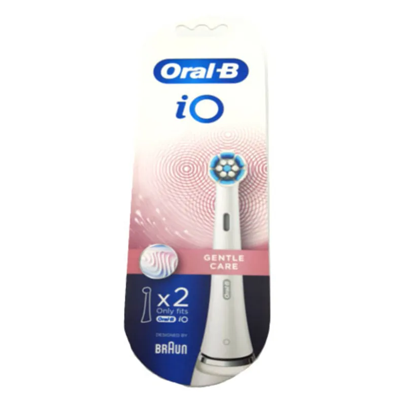 Confezione di 2 testine spazzolino Oral-B IO Gentle Care
