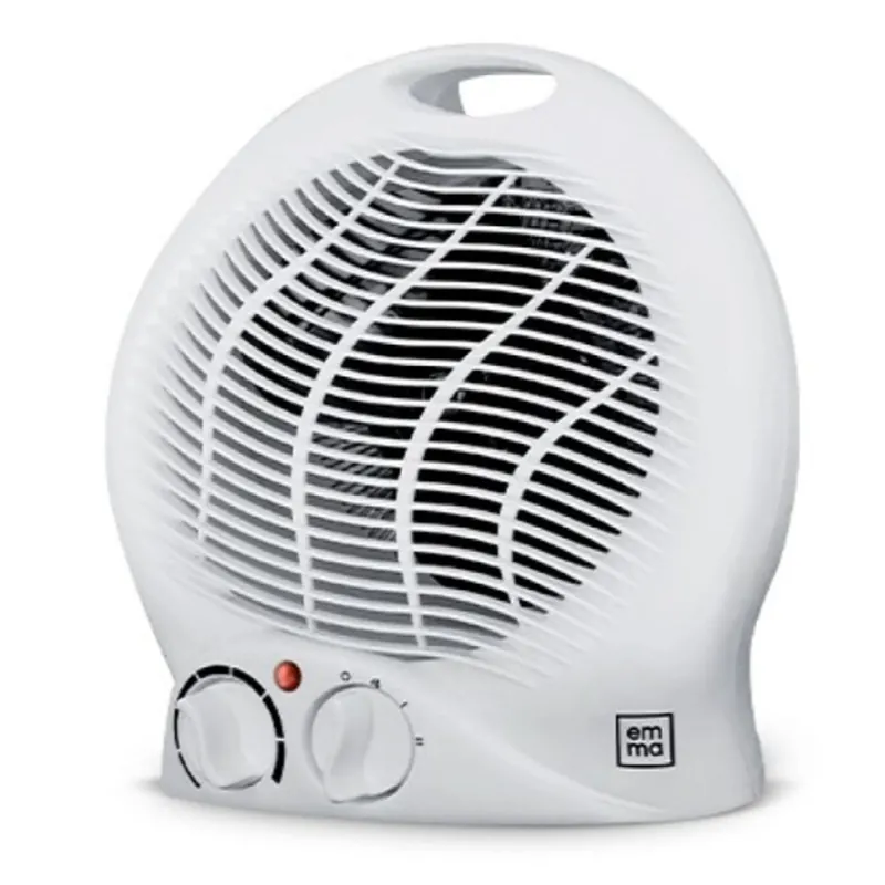 Stufa rotonda bianca Emma 2000W