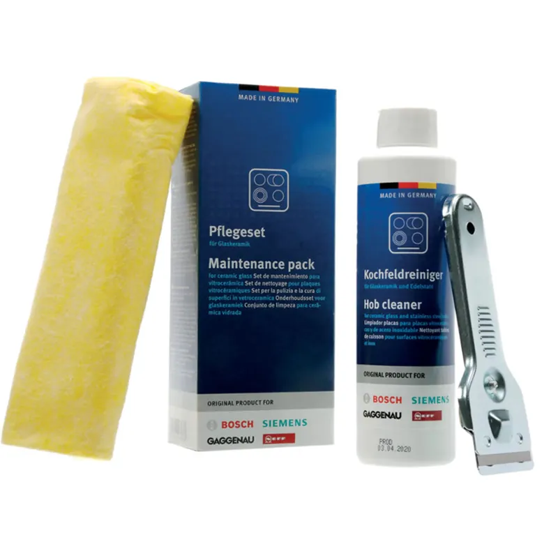 Pacchetto detergente per vetro ceramico Bosch, Balay, Siemens 00311900