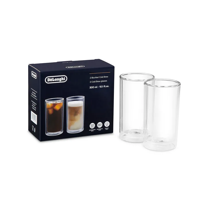 DeLonghi Set 2 bicchieri a doppia parete caffettiera AS00004179
