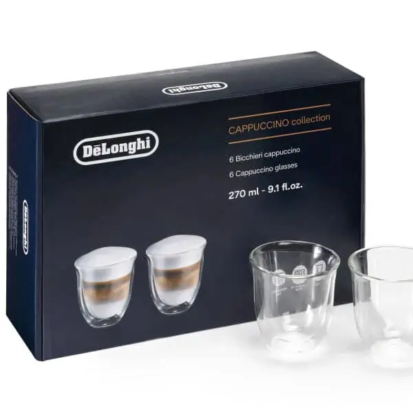 DeLonghi Collezione Creamy 6 bicchieri di cappuccino DLSC30 5513284441