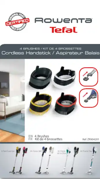 Kit di 4 spazzole ZR904201