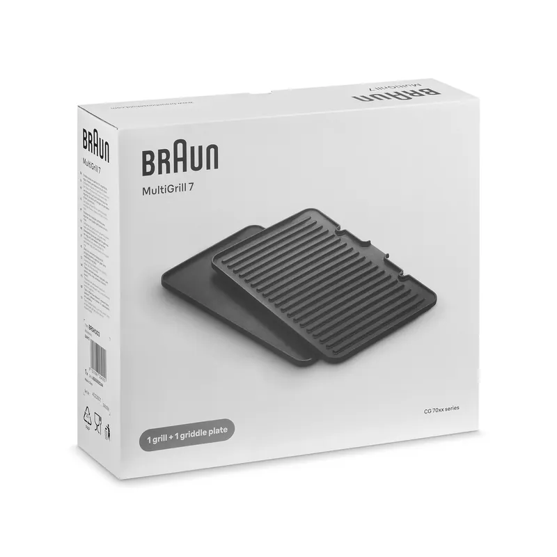 Gioco piastre grill + piastra Multigrill 7 Braun AS00006344