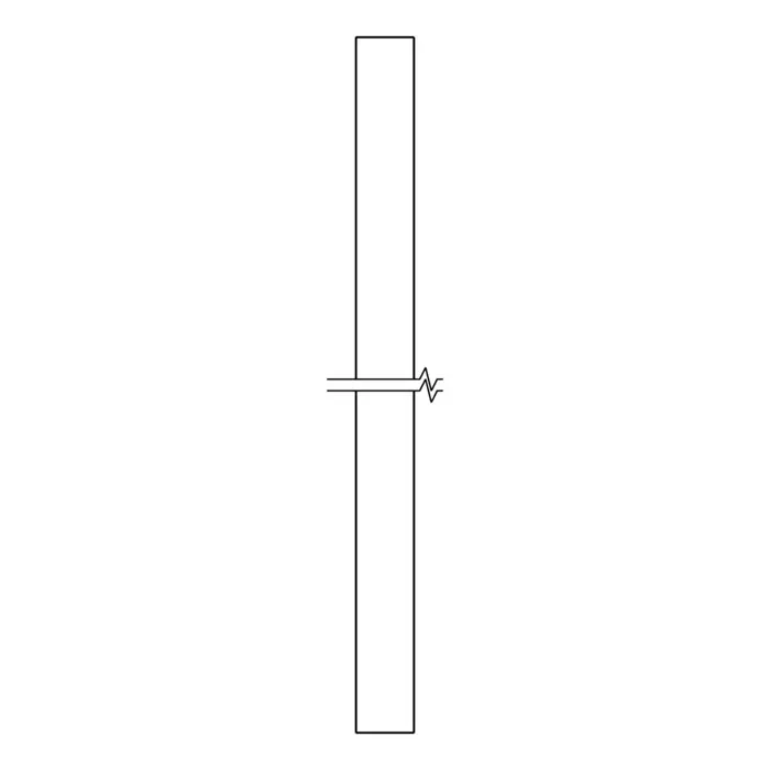 Nastro di tenuta per pannello posteriore 485x6mm Electrolux 1251139430