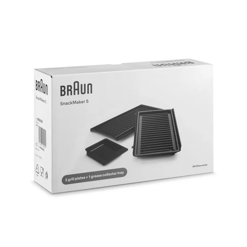 Piastra per sandwich Braun SNACKMAKER 5 AS00006837