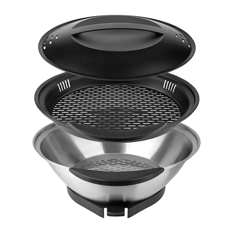 Vaporiera Inox Set completo robot da cucina Taurus (Touch - One - Easy - Go)