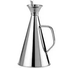 ALZA BASIC aceitera antigoccia in acciaio inox da 250 ml.
