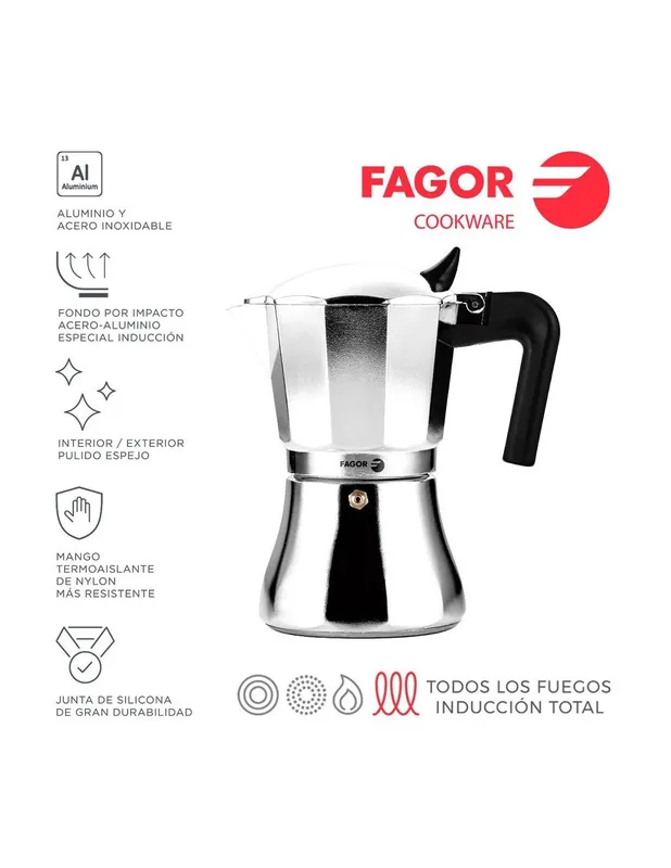 Caffettiera FAGOR CUPY 9 (INDUZIONE)