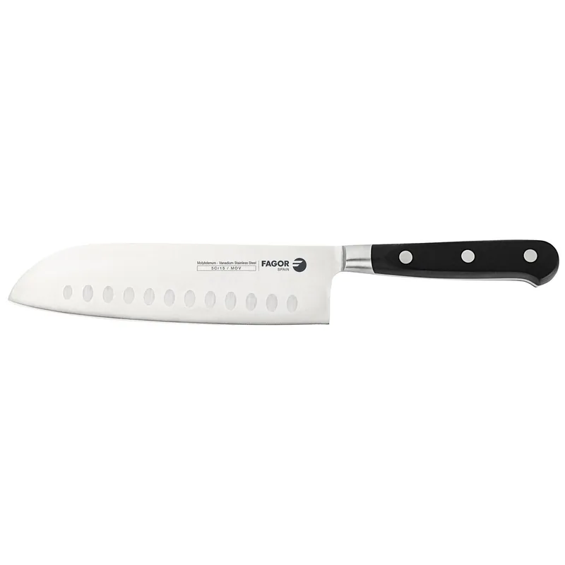FAGOR Coltello santoku da 18cm con punta (2,5mm)