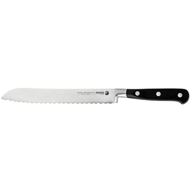 FAGOR Coltello per il pane da 20cm (2,5mm)