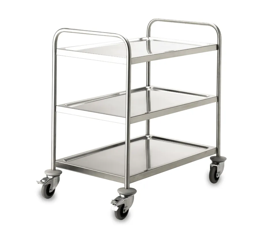 LACOR Carrello di servizio 3 ripiani saldato 66350