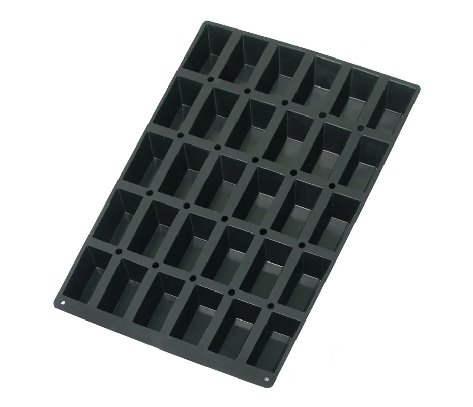 Stampo per mini torte LACOR con 30 cavità nero 66769