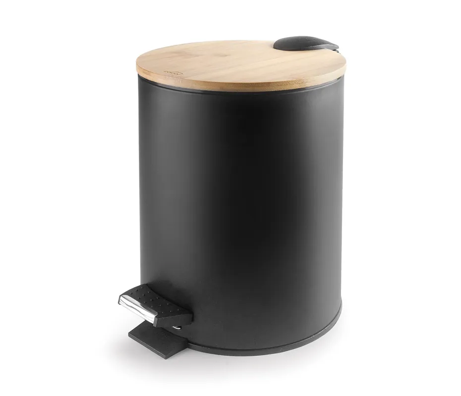 Cestino per la carta con pedale LACOR Nature 63335