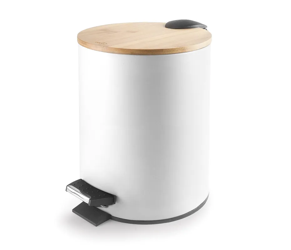 Cestino per la carta con pedale LACOR Nature 63355