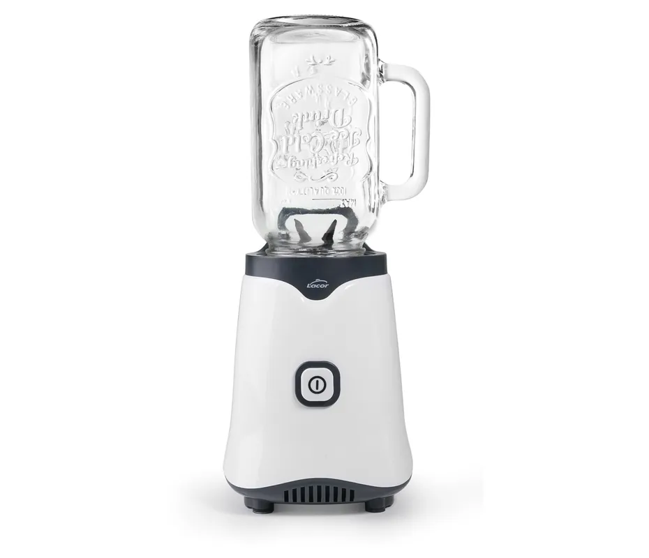 Frullatore individuale LACOR Mix&Go con caraffa in vetro 69386