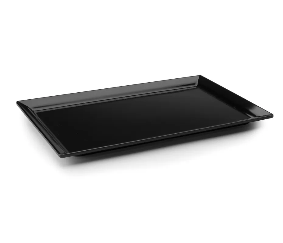 Vassoio rettangolare LACOR Edge Black Classic 63545