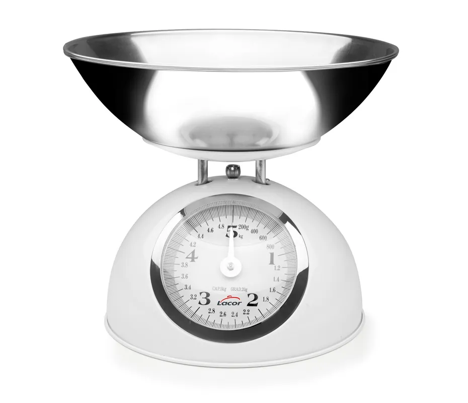 Bilancia meccanica LACOR Retro White 61714