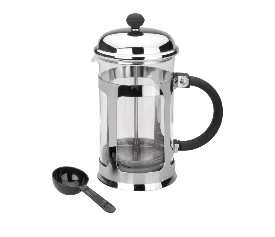 LACOR Caffettiera francese in vetro e acciaio 62153