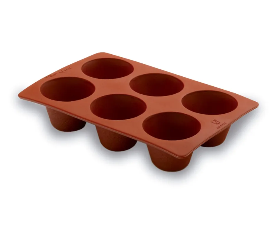 Stampo per flan LACOR con 6 cavità Pastryflex 66736