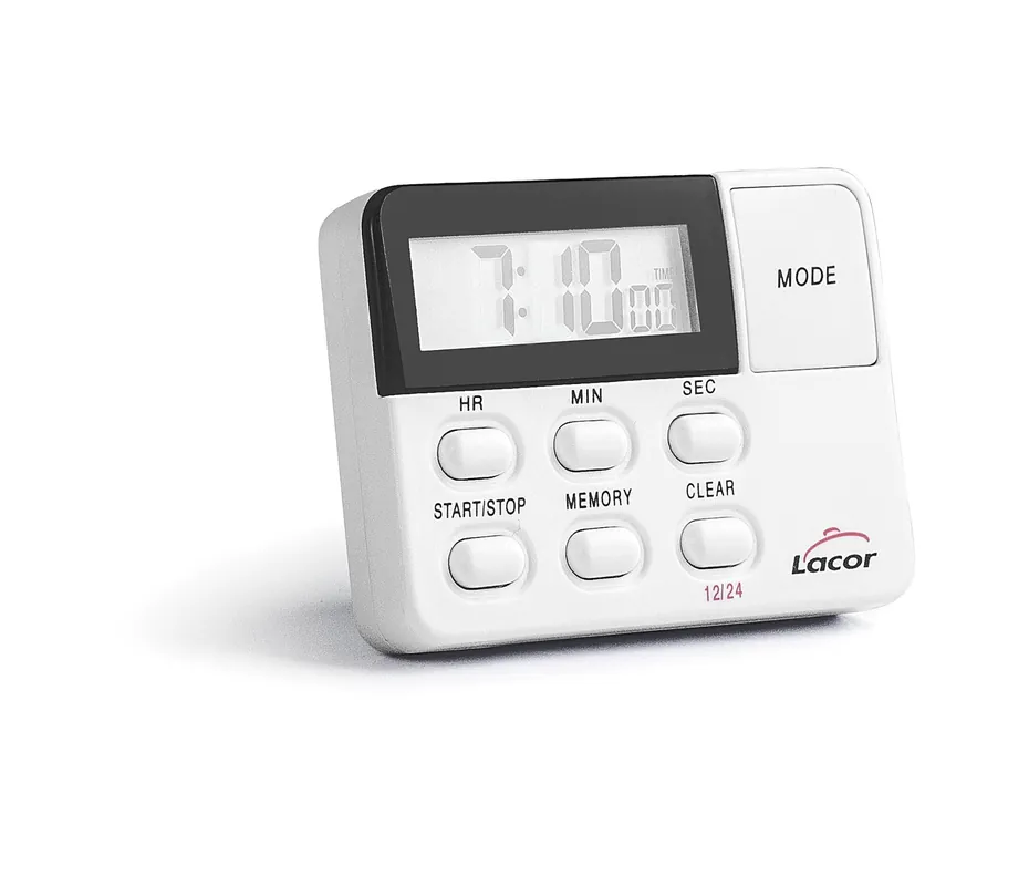 LACOR Orologio timer da cucina White 60802