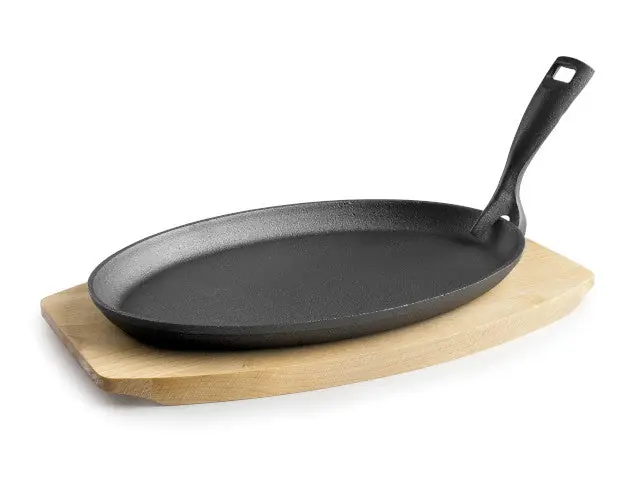 Vassoio ovale LACOR con manico Magma 25867