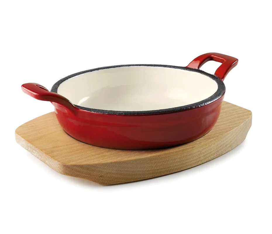 Mini casseruola rotonda LACOR Magma red 25851